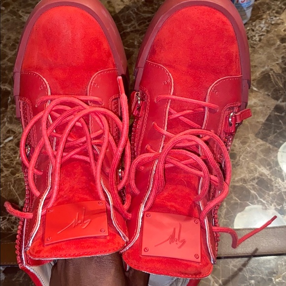 giuseppe zanotti sneakers size 9.5 - Picture 4 of 5